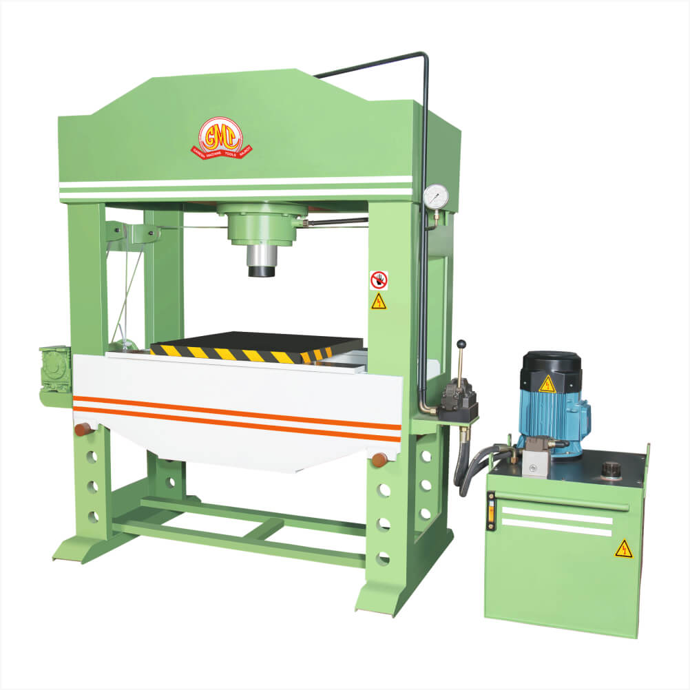 Hydraulic Press (Power Operated) Manufacturer India - Ganesh Machine Tools