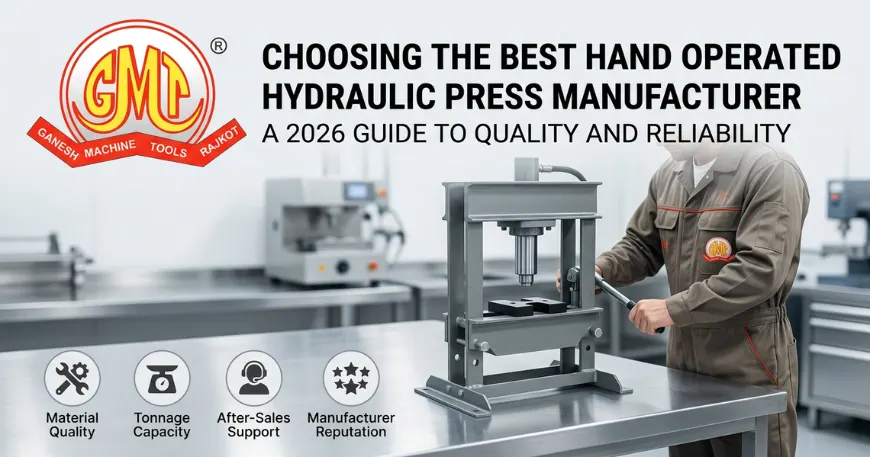 Hydraulic Press (Hand Operated) Manufacturer in Rajkot